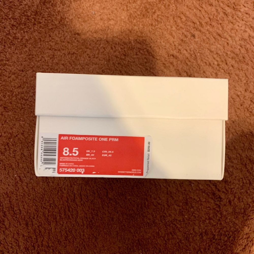 Air Foamposite one PRM (EMPTY, SNEAKERS NOT INCLUDED)